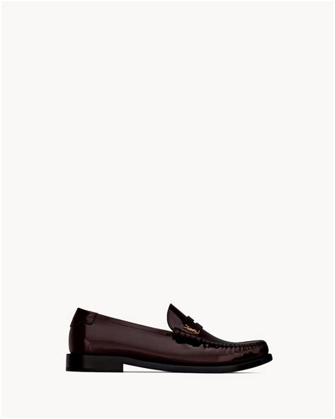 ysl monogram penny loafers|LE LOAFER penny slippers IN SMOOTH LEATHER.